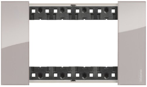 Рамка горизонтальная Legrand BTicino Living Now 1-м. 4 мод. аура картинка